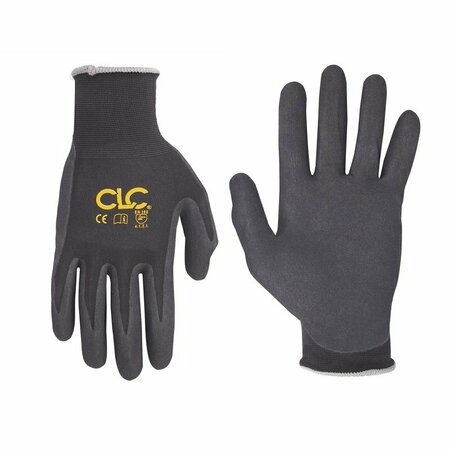 CUSTOM LEATHERCRAFT Safety Gloves Black L 2038L